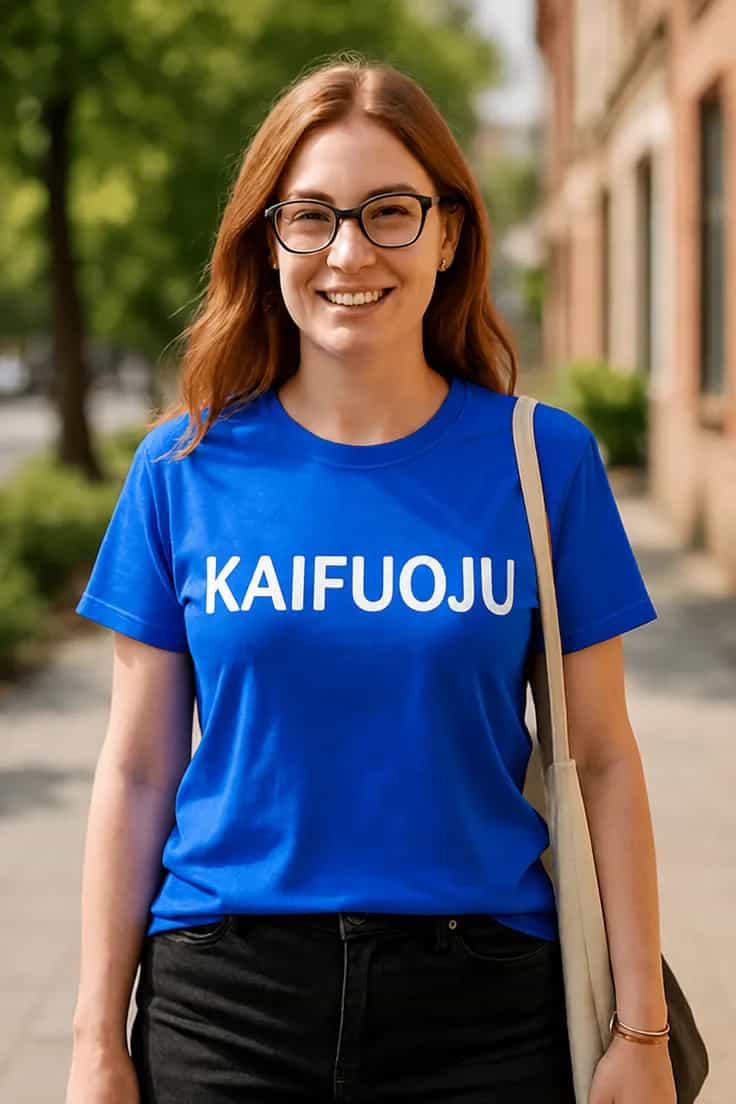 Juokingi marškinėliai Kaifuoju