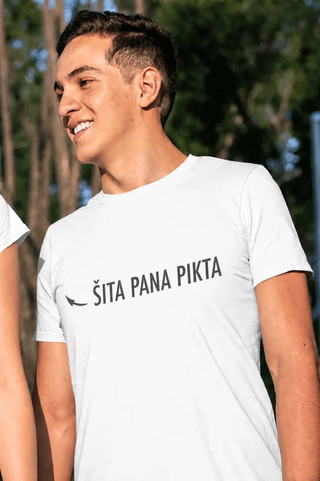 Juokingi marškinėliai „Šita pana pikta“