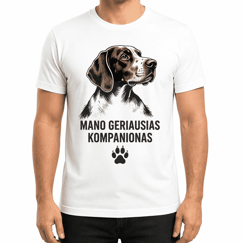 Medžiotojo marškinėlis – MANO GERIAUSIAS KOMPANIONAS