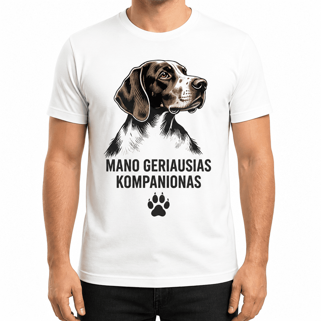 Medžiotojo marškinėlis – MANO GERIAUSIAS KOMPANIONAS