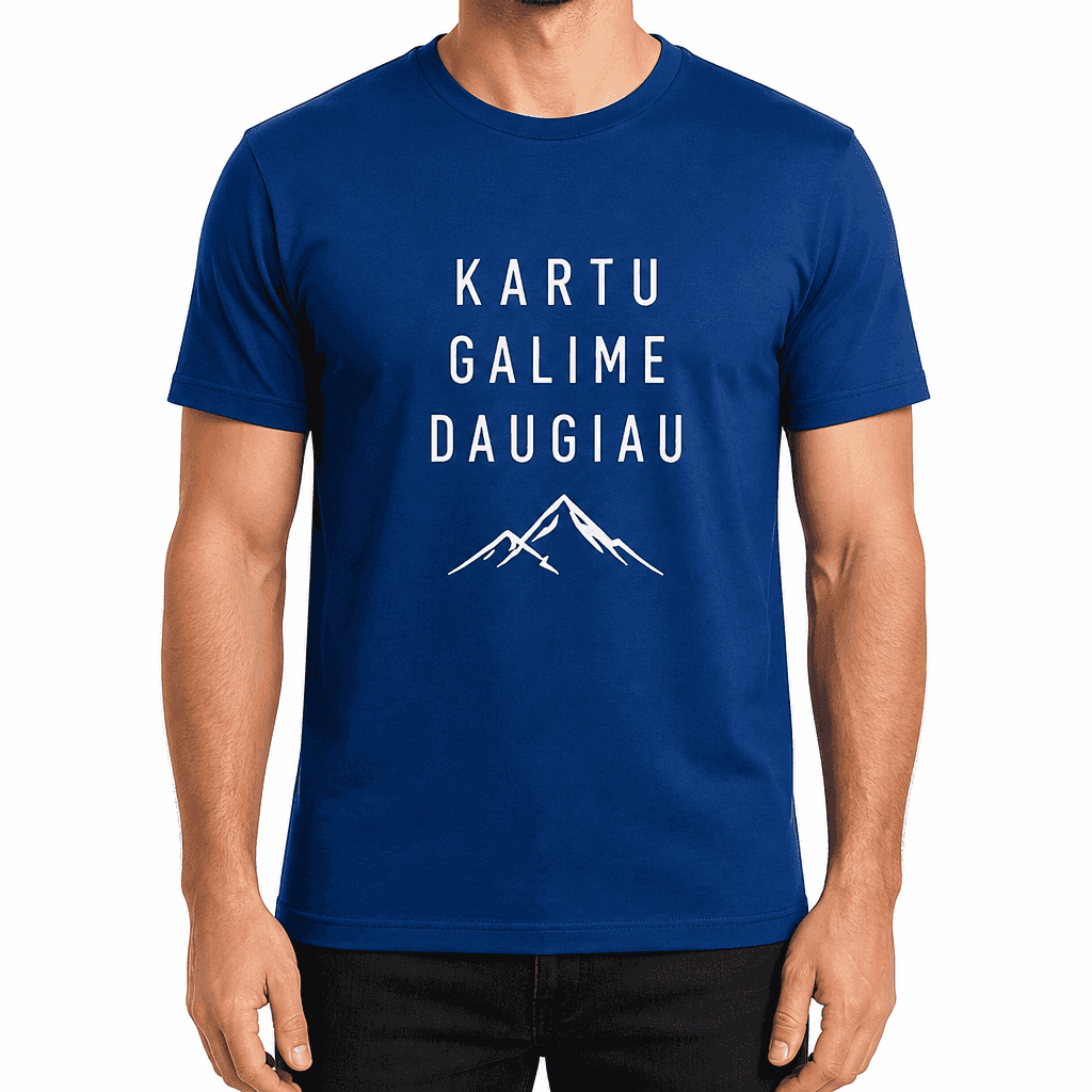 Marškinėlis kolegai – KARTU GALIME DAUGIAU