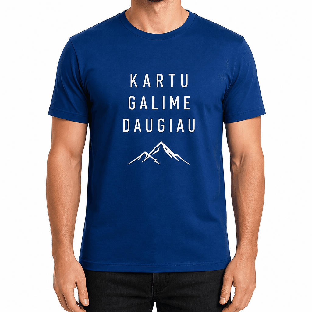 Marškinėlis kolegai – KARTU GALIME DAUGIAU