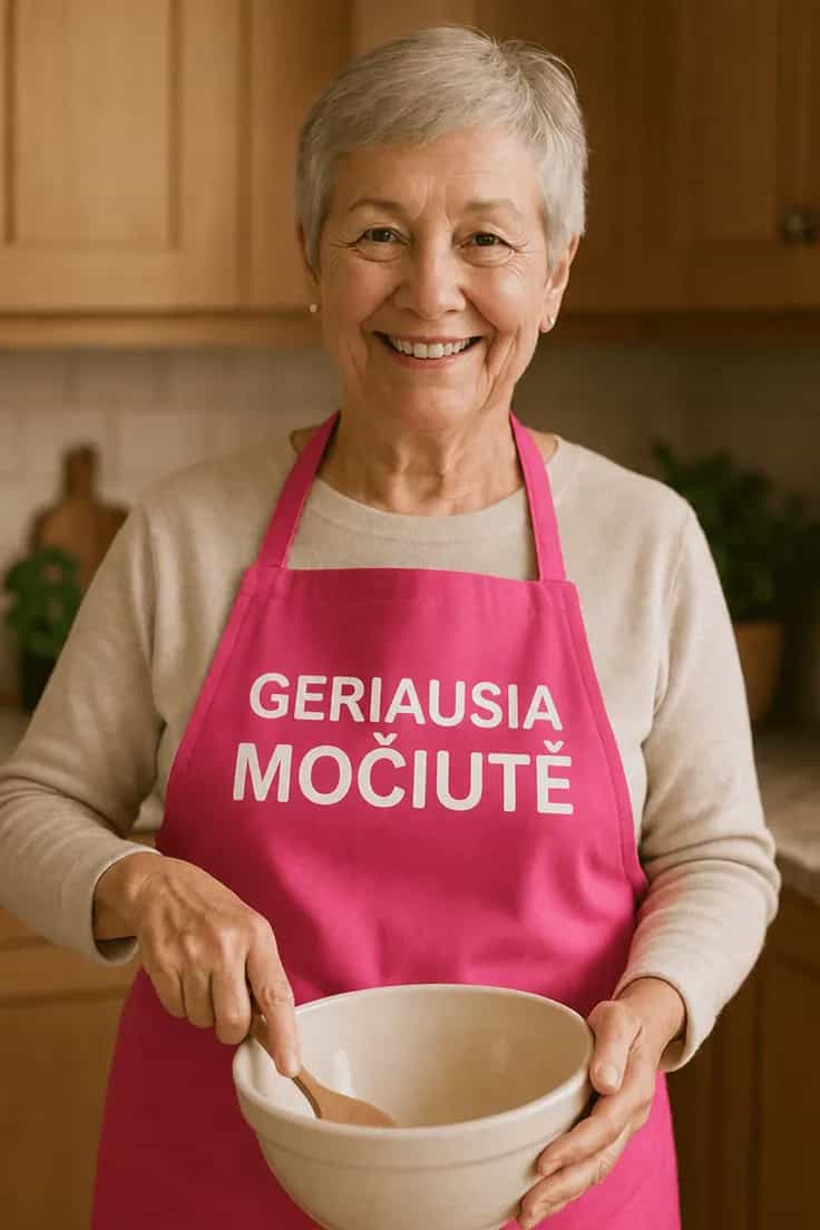 Juokinga prijuostė Geriausia močiutė