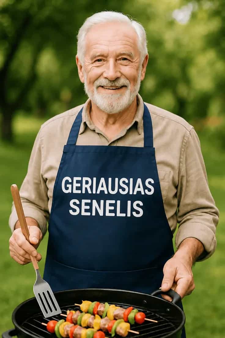 Juokinga prijuostė Geriausias senelis