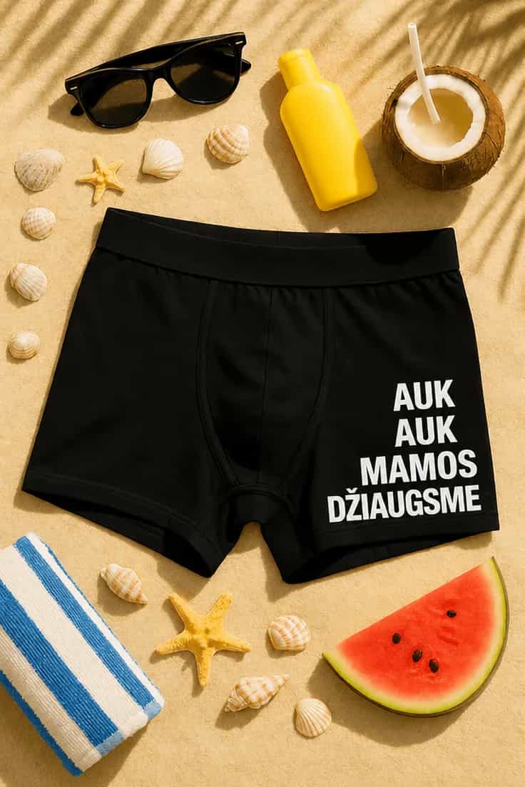 Juokingi bokseriai Auk auk mamos džiaugsme