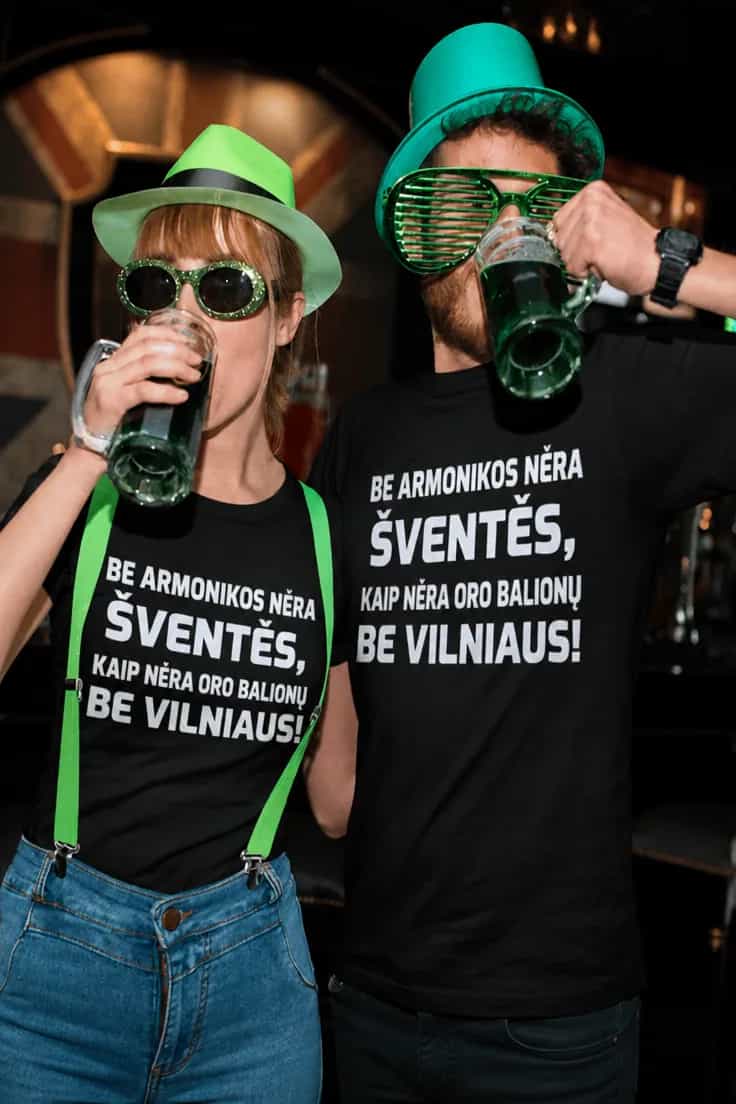 Juokingi marškinėliai be armonikos nėra šventės