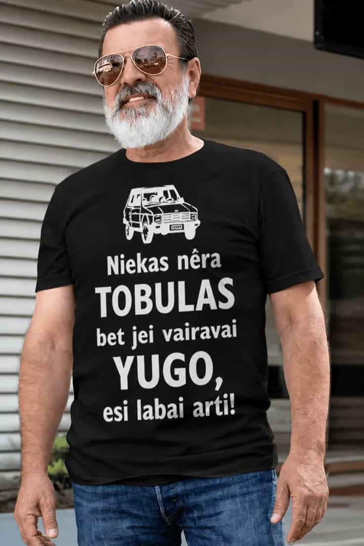 Marškinėliai Beveik tobula vairuotoja – ženklas pagal norą