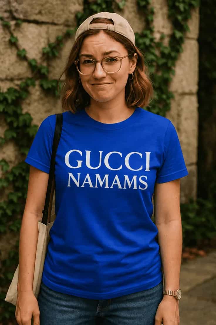 Juokingi marškinėliai Gucci namams – GUCCI NAMAMS