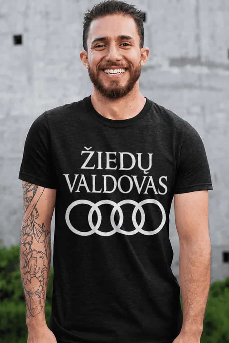 Juokingi marškinėliai Žiedų valdovas – ŽIEDŲ VALDOVAS