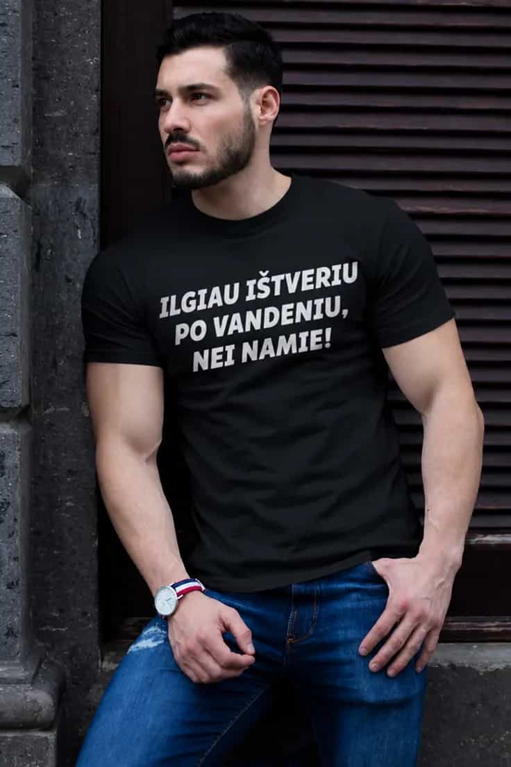 Juokingi marškinėliai ilgiau po vandeniu – ILGIAU
