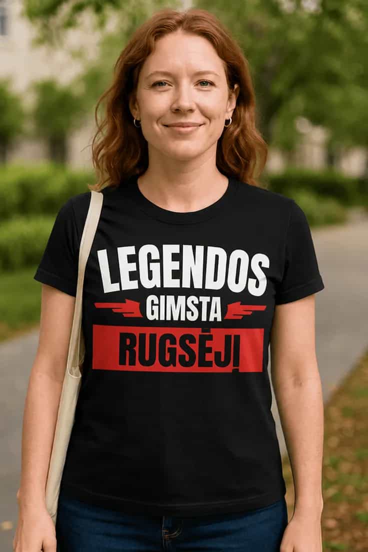 Marškinėliai Legendos gimsta pasirinktą mėnesį