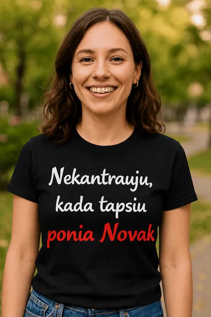 Juokingi marškinėliai Nekantrauju tapti ponia su vardu