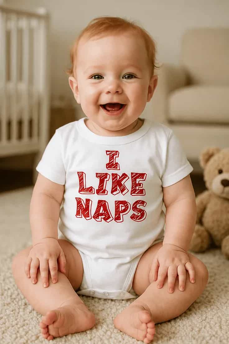 Kūdikio bodi Mėgstu pogulius – I LIKE NAPS