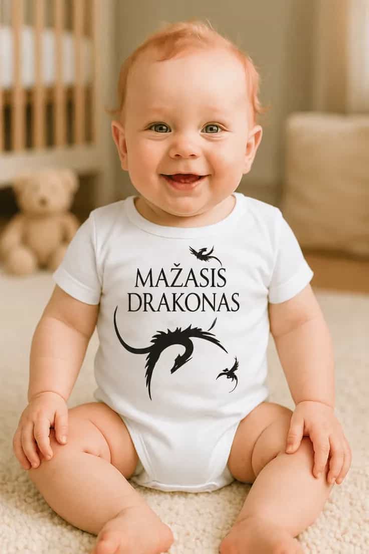Kūdikio bodi MAŽASIS DRAKONAS