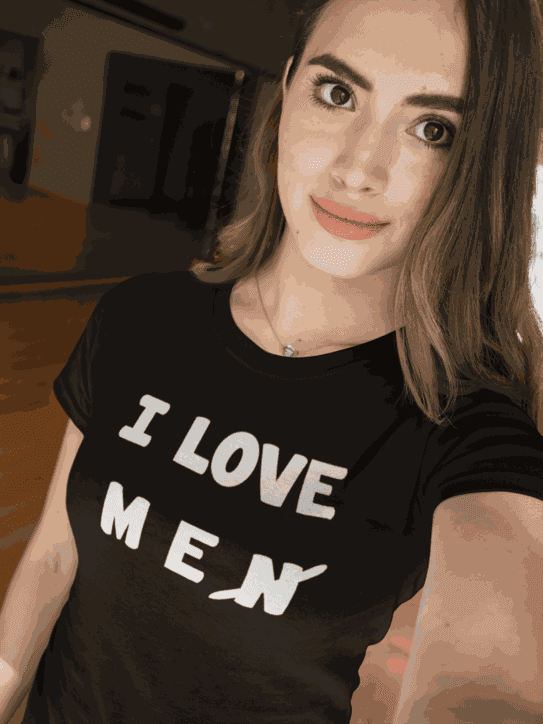 I LOVE MEN - Marškinėliai