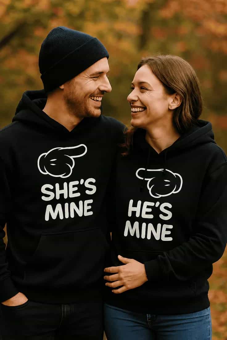 Megztinis Poros komplektas – & SHE'S MINE HE'S MINE
