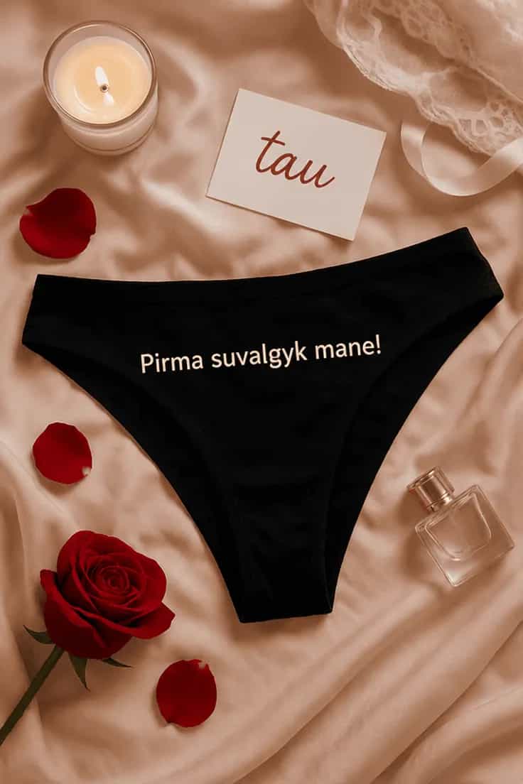 Moteriški apatiniai pirma suvalgyk mane