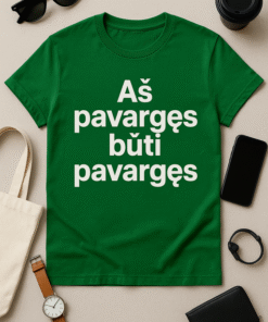 Aš pavargęs būti pavargęs – marškinėliai