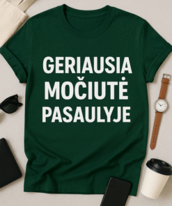 Geriausia močiutė pasaulyje – marškinėliai