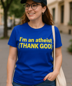I'm an atheist (THANK GOD) - Marškinėliai