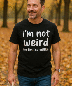 I'm not weird I'm limited edition - Marškinėliai