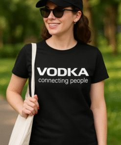 VODKA connecting people - Marškinėliai