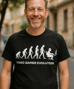 VIDEO GAMER EVOLUTION - Marškinėliai