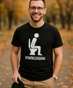 DOWNLOADING - Marškinėliai
