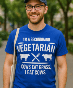 Secondhand Vegetarian - Marškinėliai