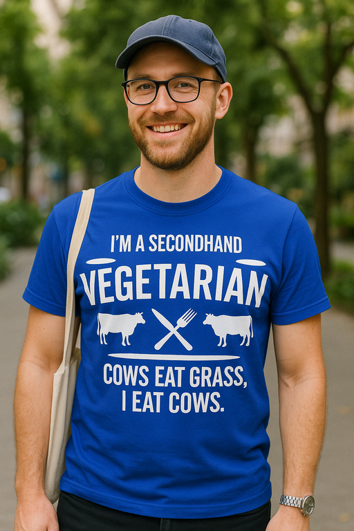 Secondhand Vegetarian - Marškinėliai