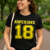 AWESOME 18 - Marškinėliai
