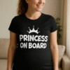 PRINCESS ON BOARD - Marškinėliai nėščiosioms