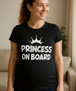 PRINCESS ON BOARD - Marškinėliai nėščiosioms