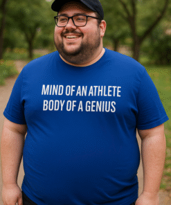 MIND OF AN ATHLETE BODY OF A GENIUS - Marškinėliai