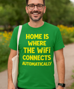 Home WiFi - Marškinėliai