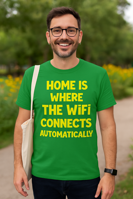 Home WiFi - Marškinėliai