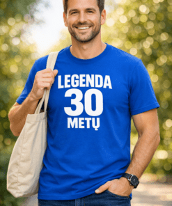 Juokingi marškinėliai LEGENDA 30 METŲ